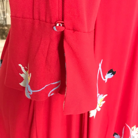 NWT Free People Time on My Side Wrap Dress M - Picture 4 of 8